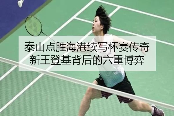 泰山点胜海港续写杯赛传奇 新王登基背后的六重博弈